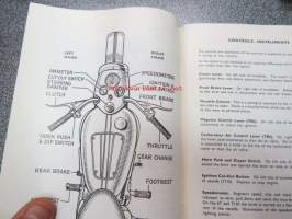 Triumph Two Cylinder Models &quot;B&quot; Range 5T, 6T, T100,, T110, TR5, TR6, T120 from engine nr 0945 and D 101 onwards instruction manual for Triumph Motorcycles