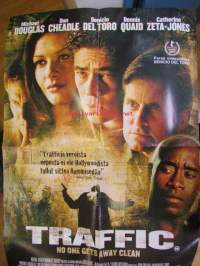 Traffic - Näyttelijät; Michael Douglas, Luis Guzman, Dennis Quaid, Catherine Zeta-Jones, Benico Del Toro.