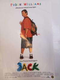 Jack-Jokaisessa meissä asuu lapsi. Näyttelijät; Robin Williams, Diane Lane, Jennifer Lopez, Brian Kerwin, Bill Cosby