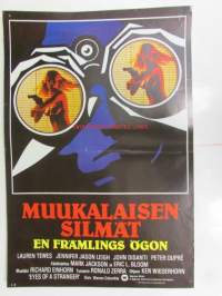 Muukalaisen silmät /En främlings ögön/ Eyes of a Stranger. Näyttelijät; Lauren Tewes, Jennifer Jason Leigh, John Disanti, Peter Dupre.