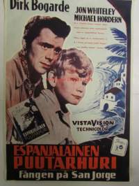 Espanjalainen puutarhuri / Fången på san jorge / The Spanish gardener Näyttelijät; Dick Bogarde, Jon Whiteley, Michael Hordern.