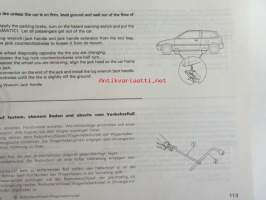 Honda Civic Owner´s manual -käyttöohjekirja englanniksi