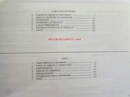 Honda Civic Owner´s manual -käyttöohjekirja englanniksi