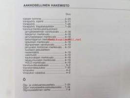 Mazda 323F -omistajan käsikirja
