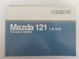 Mazda 121 1,3 Kat -Omistajan käsikirja - 1988