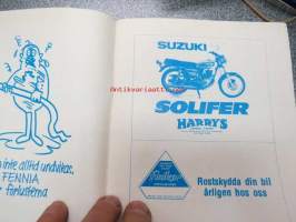 Finn-Trial World Championships for observationtrials september 5th 1976 Ekenäs Motorklubb / Tammisaaren Moottorikerho -käsiohjelma / program