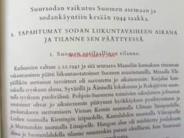 Suomen sota 1941-1945 6. osa Asemasotavaihe maarintamilla