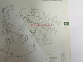 Johnson 9,9 hp 1976 Parts book models 10BA76R, 10BAL76R