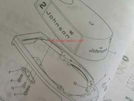 Johnson 2hp 1976 Parts book model 2R76S