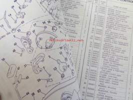 Johnson 175hp ja 200hp 1977 Parts book models 175 TL77S, 175TXL77S ja 200TL77C, 200TXL77C