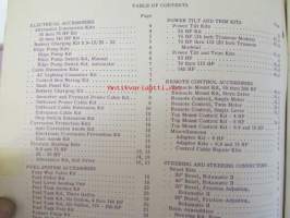 Johnson OMC Accessories 1977 Parts book