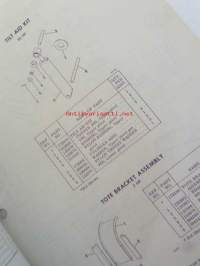 Johnson OMC Accessories 1977 Parts book