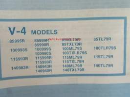 Johnson V-4 Models 1979 Parts book 85999R, 85ML79R, 85ML79R,85TL79R, 85990R, 85TXL79R, 100993S, 100ML79S, 100TLR79S, 100990S, 100TXLR79S, 115993R, 115999R,