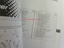 Johnson 70/75hp 1979 Parts book models 70973R, 70EL79R, 75943R, 75ELR79R, 759B42R, 75BER79R