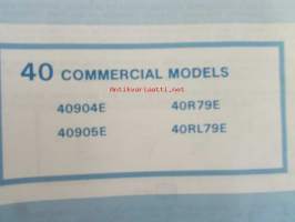 Johnson 40hp 1979 Parts book models 40904E, 40R79E, 40905E, 40RL79E