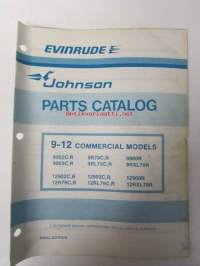 Johnson 9-12hp 1979 Parts book models, katso tarkemmat mallimerkinnät kuvasta