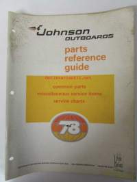 Johnson outboards, 1978 Parts reference quide, katso tarkemmin kuvasta