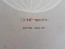 Jonhson 55hp parts book models 55E78S, 55EL78S