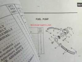 Jonhson 9.9/15hp parts book models, katso tarkemmat mallimerkinnät kuvasta.