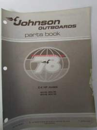 Jonhson E-6hp parts book models, katso tarkemmat mallimerkinnät kuvasta.
