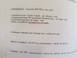 Peugeot 404 L familjesedan, 404 stationswagon, Teknisk beskrivning och almänna data