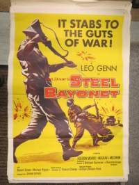 Steel Bayonet mm. Kieron Moore, Michael Medwin -elokuvajuliste