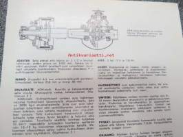 Sisu K-26 SU (4X4) Kontio-Sisu akseliväli 4000, 4500, 5000 -myyntiesite