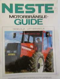 Neste moottoripolttoaineopas dieselöljy, kevyt polttoöljy - ruotsinkielinen