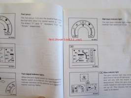 Isuzu Light-duty vehicle, owner&#039;s and driver&#039;s manual