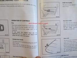 Isuzu Light-duty vehicle, owner&#039;s and driver&#039;s manual