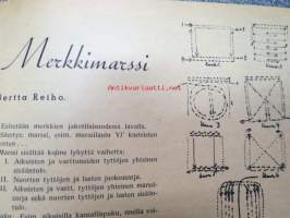 Kisakenttä 1943 nr 13 -Suomen Naisliikuntaliitto -julkaisu
