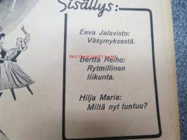 Kisakenttä 1943 nr 9 -Suomen Naisliikuntaliitto -julkaisu