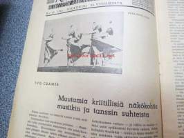 Kisakenttä 1945 nr 10 -Suomen Naisliikuntaliitto -julkaisu