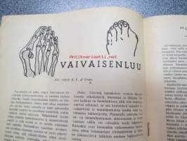 Kisakenttä 1945 nr 10 -Suomen Naisliikuntaliitto -julkaisu