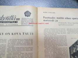 Kisakenttä 1945 nr 7 -Suomen Naisliikuntaliitto -julkaisu