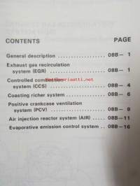 Isuzu Light-duty vehicle Workshop manual 1985 --&gt; WF series WF-WE-/76G