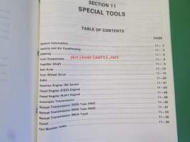 Isuzu Light-duty vehicle Workshop manual 1988 --&gt;TF series No.TFR. TFS TF-WE-89EU (europe)