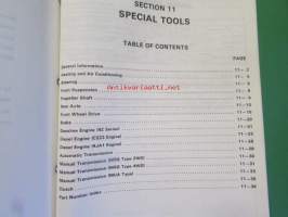 Isuzu Light-duty vehicle Workshop manual 1988 --&gt;TF series No.TFR. TFS TF-WE-89EU (europe)