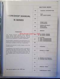 Isuzu Light-duty vehicle Workshop manual 1985 --&gt; N series No.LG-54G