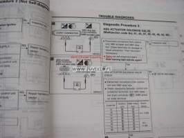 Nissan Y10 service manual supplement III -korjaamokirjan lisäosa