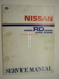 Nissan RD series diesel engine service manual -korjaamokirja