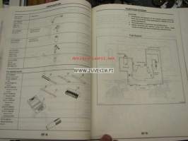 Nissan RD series diesel engine service manual -korjaamokirja