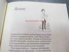 Olut! - Oy Harwall Ab:n liikelahja, olut-aihetta, ruokaohjeita, piirrokset Adam Korpak, teksti Juha Tanttu