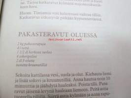 Olut! - Oy Harwall Ab:n liikelahja, olut-aihetta, ruokaohjeita, piirrokset Adam Korpak, teksti Juha Tanttu