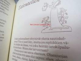 Olut! - Oy Harwall Ab:n liikelahja, olut-aihetta, ruokaohjeita, piirrokset Adam Korpak, teksti Juha Tanttu