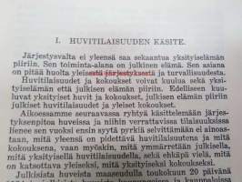 Huvi- ja kokoustilaisuudet - Ohjeita niiden toimeenpanijjolle ja järjestysmiehille