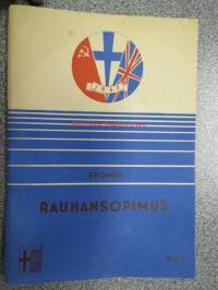 Suomen (ja Neuvostoliiton välinen) rauhansopimus, SNS-julkaisu nr 7