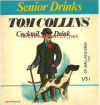 Tom Collins Senior Drinks -   juomaetiketti