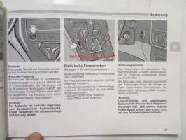 BMW Betriebsanleitung 316i, 318i, 320i.325i.