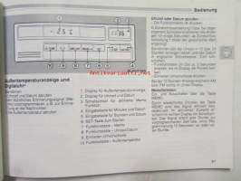 BMW Betriebsanleitung 316i, 318i, 320i.325i.